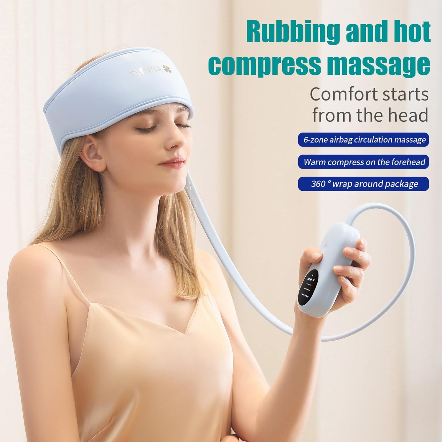 Heated Airbag Head Massage Cap (Free Shipping)